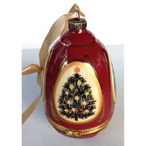 Mr Christmas Egg Trinket Box Musical Ornament Christmas Tree With Box 2006